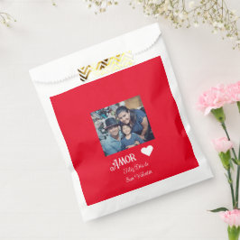 Eenvoudig Happy Valentijnsdag Spaans Wit Hart Bedankzakje