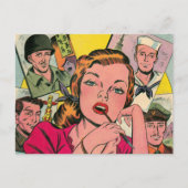 Eenvoudig hart briefkaart (Voorkant)