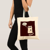 Eenvoudig hart Douane Citaat Tote Bag (Voorkant (product))