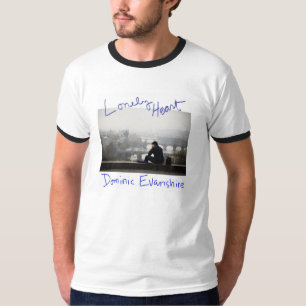 Eenvoudig hart - Mannen t-shirt