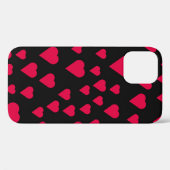 Eenvoudig hart naadloos patroon. Valentijnsdag bac Case-Mate iPhone Case (Achterkant (horizontaal))