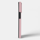 Eenvoudig Hart Roze Dierenprint Patroon Case-Mate iPhone Case (Achterkant / Rechts)