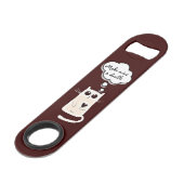 Eenvoudig hart speed flessenopener (Achterkant Gekanteld)