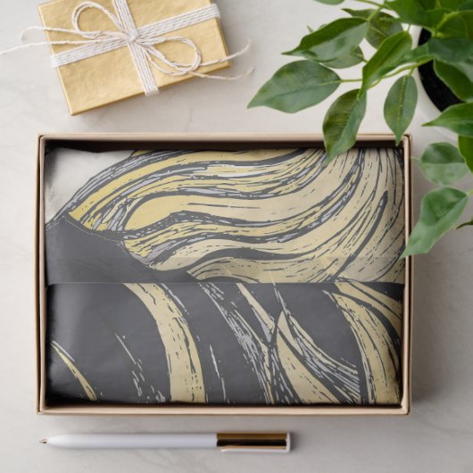 Eenvoudig hart tissuepapier (Geschenk)