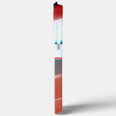 Eenvoudig hartontwerp, kristallijne toonmix in cur Case-Mate iPhone case (Achterkant / Links)