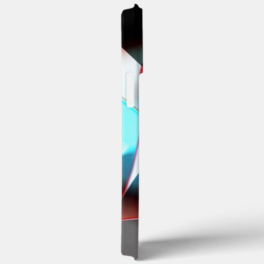 Eenvoudig hartontwerp, kristallijne toonmix in cur Case-Mate iPhone case (Achterkant / Rechts)