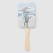 Eenvoudig hedendaags programma voor moderne foto's handwaaier (Voorkant)