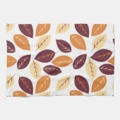 Eenvoudig herfst Leaves Kitchen Towel Theedoek (Horizontaal)