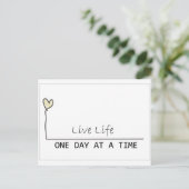 eenvoudig herstel briefkaart (Staand voorkant)