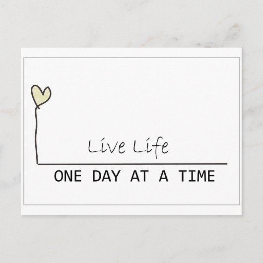 eenvoudig herstel briefkaart (Voorkant)