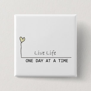 eenvoudig herstel vierkante button 5,1 cm