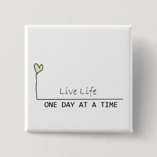 eenvoudig herstel vierkante button 5,1 cm