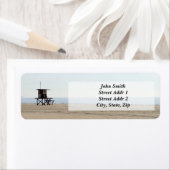 Eenvoudig het adresetiket van de Terugkeer van de  Etiket (Insitu)