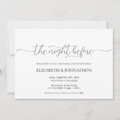 Eenvoudig het avondeten voor de repetitie kaart (Voorkant)