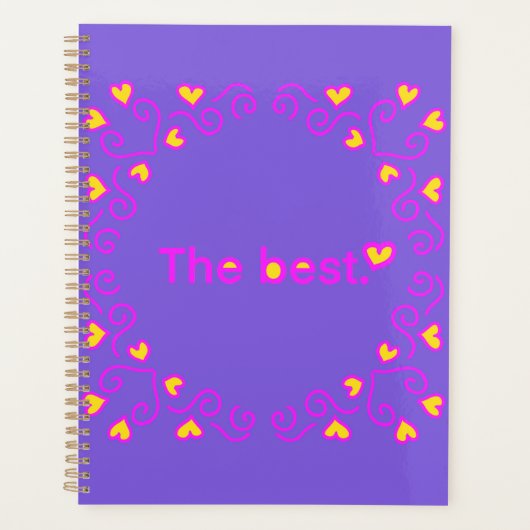 Eenvoudig "het beste" cadeau planner (Voorkant)