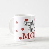 Eenvoudig het beste MOM - Mok (Voorkant links)