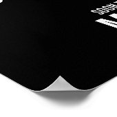 Eenvoudig hoeveel Kisses Vrijgezellenfeest game Poster (Hoek)