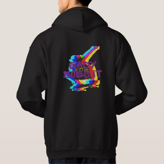 Eenvoudig Hoodie (Achterkant)