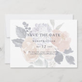 Eenvoudig Horizontaal bijvoegen van bijtend hout s Save The Date (Voorkant)