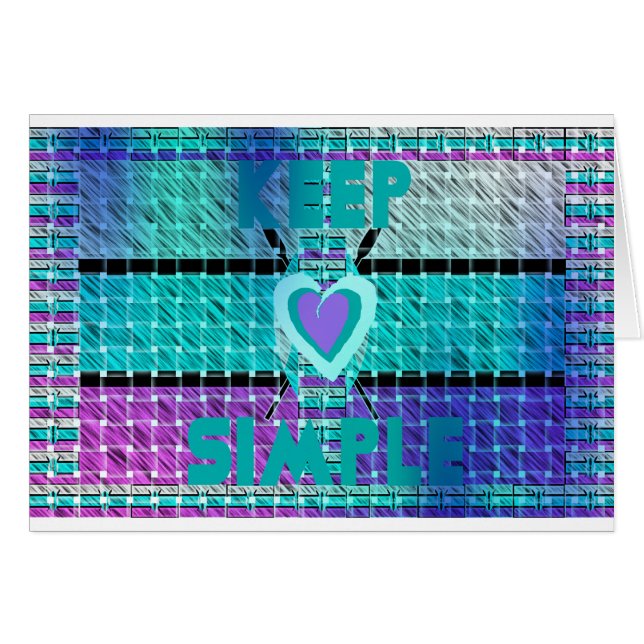 Eenvoudig houden (Voorkant Horizontaal)