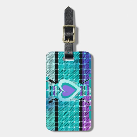 Eenvoudig houden bagagelabel (Voorkant verticaal)