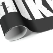 Eenvoudig houden en wandelend werken cadeaupapier (Rol Hoek)