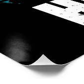 Eenvoudig houden en wandelend werken perfect poster (Hoek)