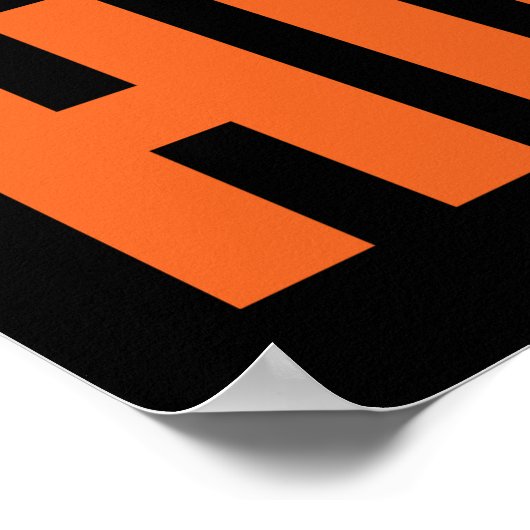 Eenvoudig houden en wandelend werken poster (Hoek)