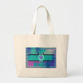 Eenvoudig houden grote tote bag (Voorkant)