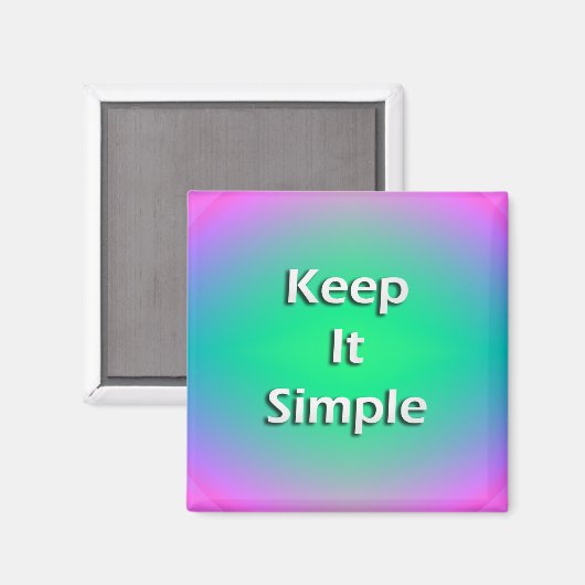 Eenvoudig houden magneet (Voorkant / Achterkant)