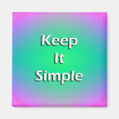 Eenvoudig houden magneet (Voorkant)