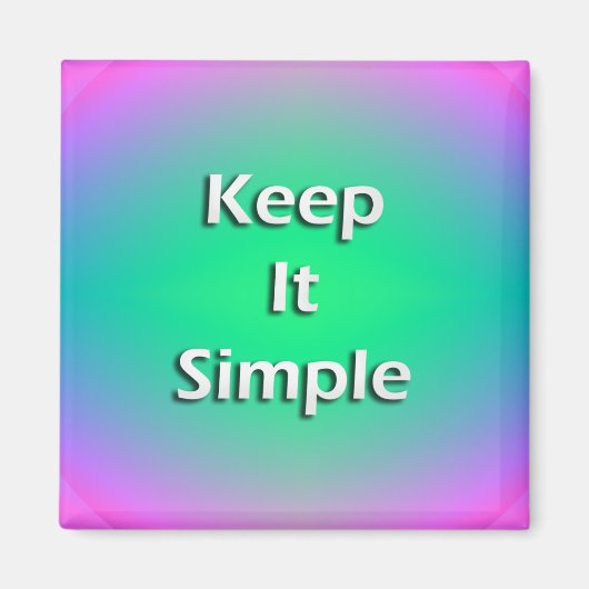 Eenvoudig houden magneet (Voorkant)