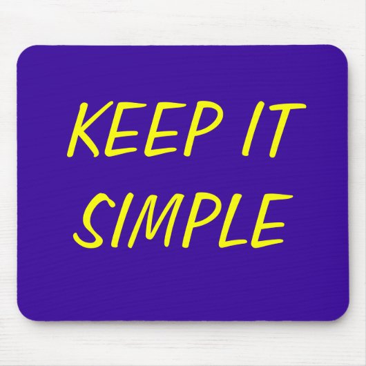 EENVOUDIG HOUDEN MUISMAT (Voorkant)