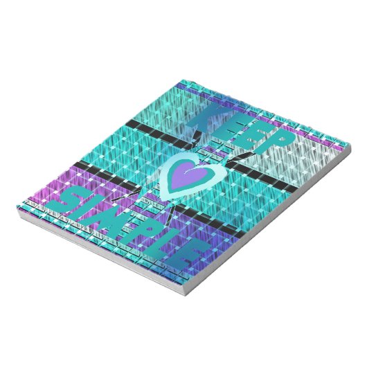 Eenvoudig houden notitieblok (Linkerzijde)