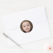 Eenvoudig houden ronde sticker (Envelop)