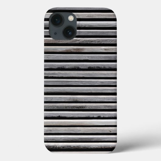 Eenvoudig houtbandpatroon Case-Mate iPhone case (Achterkant)