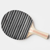 Eenvoudig houtbandpatroon tafeltennisbatje (Zijkant)