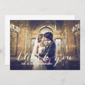 Eenvoudig huwelijk bedankt (Voorkant / Achterkant)