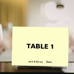 Eenvoudig huwelijk of Jubileum namen en datum Kaart<br><div class="desc">Personaliseer simplistische kunst,  voeg naam of foto toe. Ziet er goed uit op alles. ⭐PERSONALISEER deze sjabloon met uw kunstwerk. ⭐Bewerk het verder om meer wijzigingen aan te brengen. ⭐BRENG dit ontwerp over op elk product. Bezoek al mijn winkels op bit.ly/SandyspiderStores (knippen en plakken).</div>