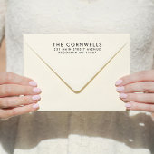 Eenvoudig huwelijk: sla het adres van de datumfami rubberstempel