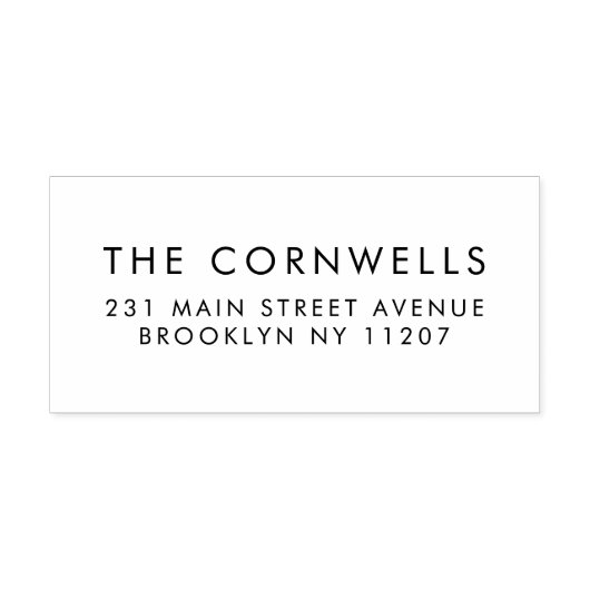 Eenvoudig huwelijk: sla het adres van de datumfami  zelfinktende stempel (Design)