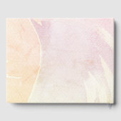 Eenvoudig huwelijksgastenboek gastenboek (Achterkant)