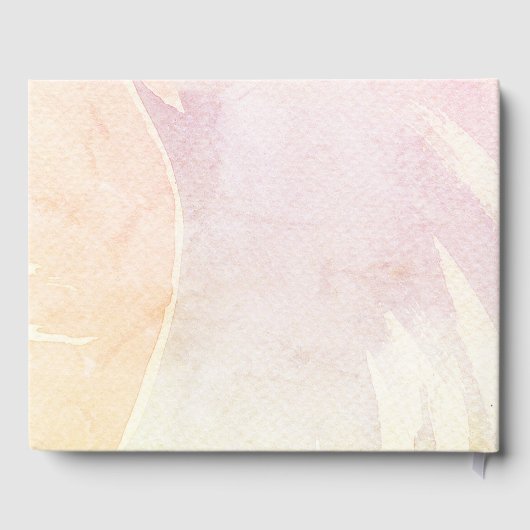 Eenvoudig huwelijksgastenboek gastenboek (Achterkant)