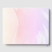 Eenvoudig huwelijksgastenboek gastenboek (Achterkant)