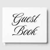 Eenvoudig huwelijksgastenboek gastenboek (Voorkant)