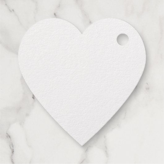 Eenvoudig huwelijksmonogram Real Silver Foil Heart Bedankjes Labels (Achterkant)
