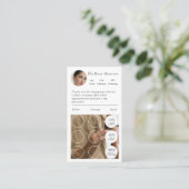 Eenvoudig IG Loyalty Visitekaartje (Staand voorkant)