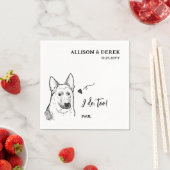 Eenvoudig ik doe te veel met het Duitse herderhuwe Servet (Insitu)