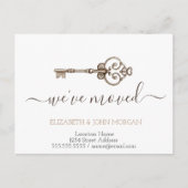 Eenvoudig ik heb zeer belangrijk Nieuw Adres bewog Aankondigingskaart (Voorkant)