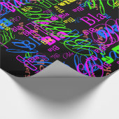 Eenvoudig in één stap uw eigen cadeaupapier (Hoek)